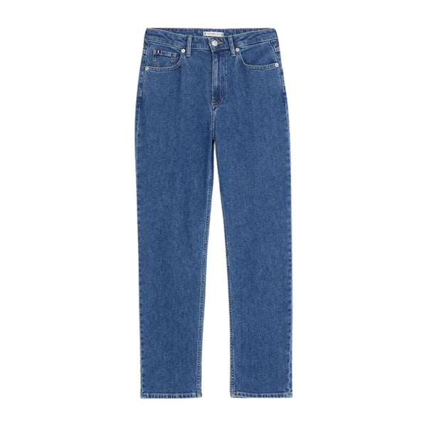 Jeans Donna a vita alta taglio dritto Denim Tommy Hilfiger- Francavilla Moda